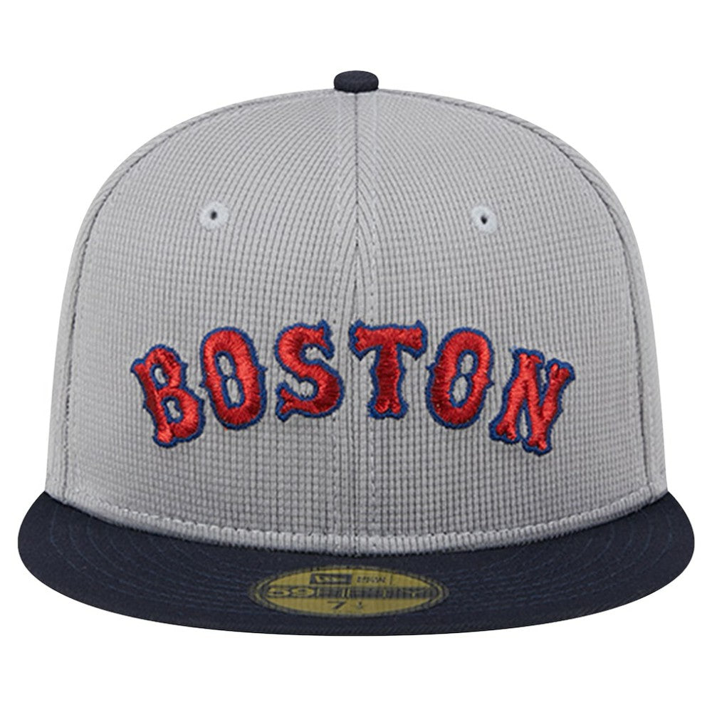 Boston Red Sox New Era Pivot Mesh 59FIFTY Fitted Hat - MLB Hats