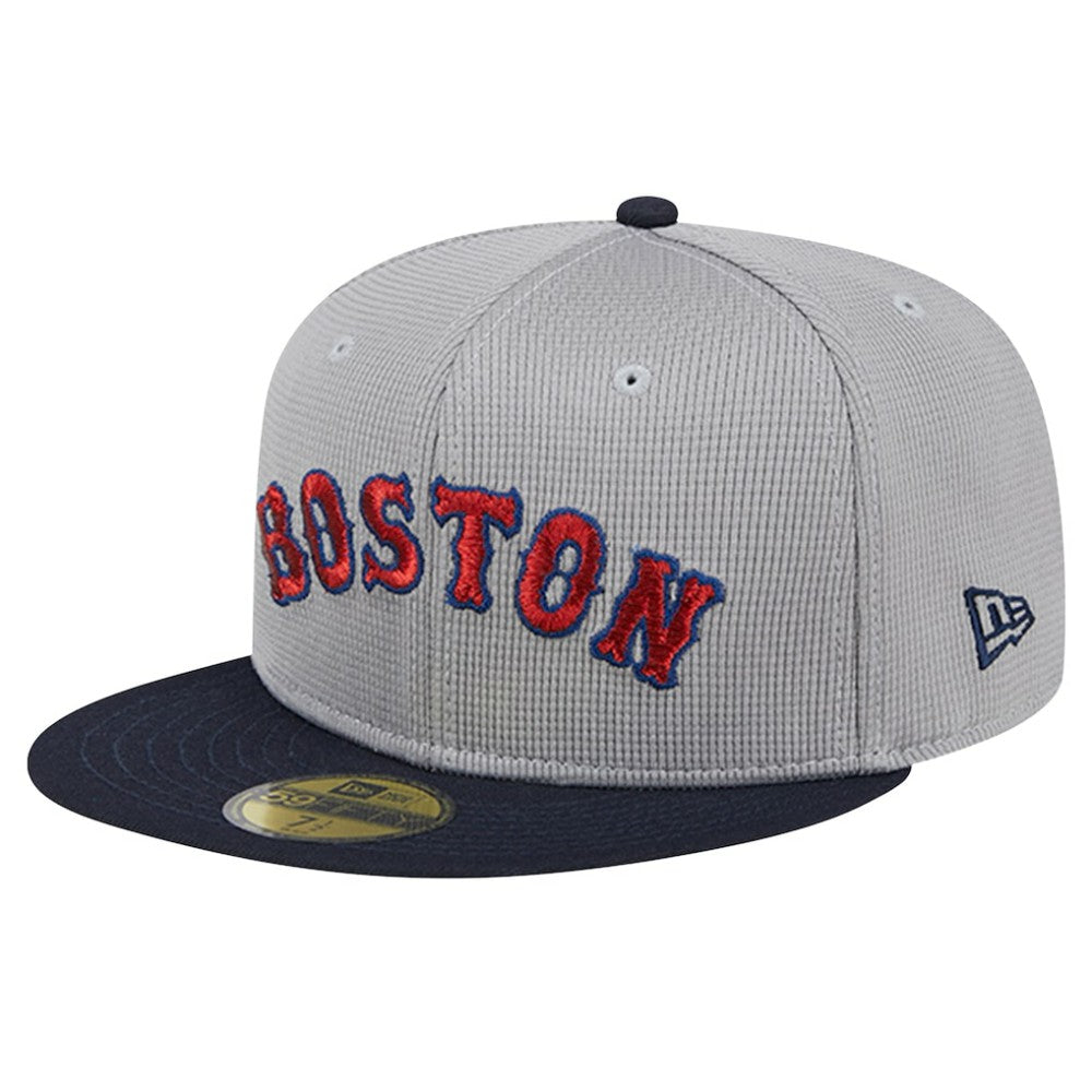 Boston Red Sox New Era Pivot Mesh 59FIFTY Fitted Hat - MLB Hats