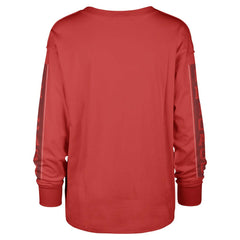 Red Chicago Bulls '47 Women's Tomcat Long Sleeve T-Shirt sale | NBA