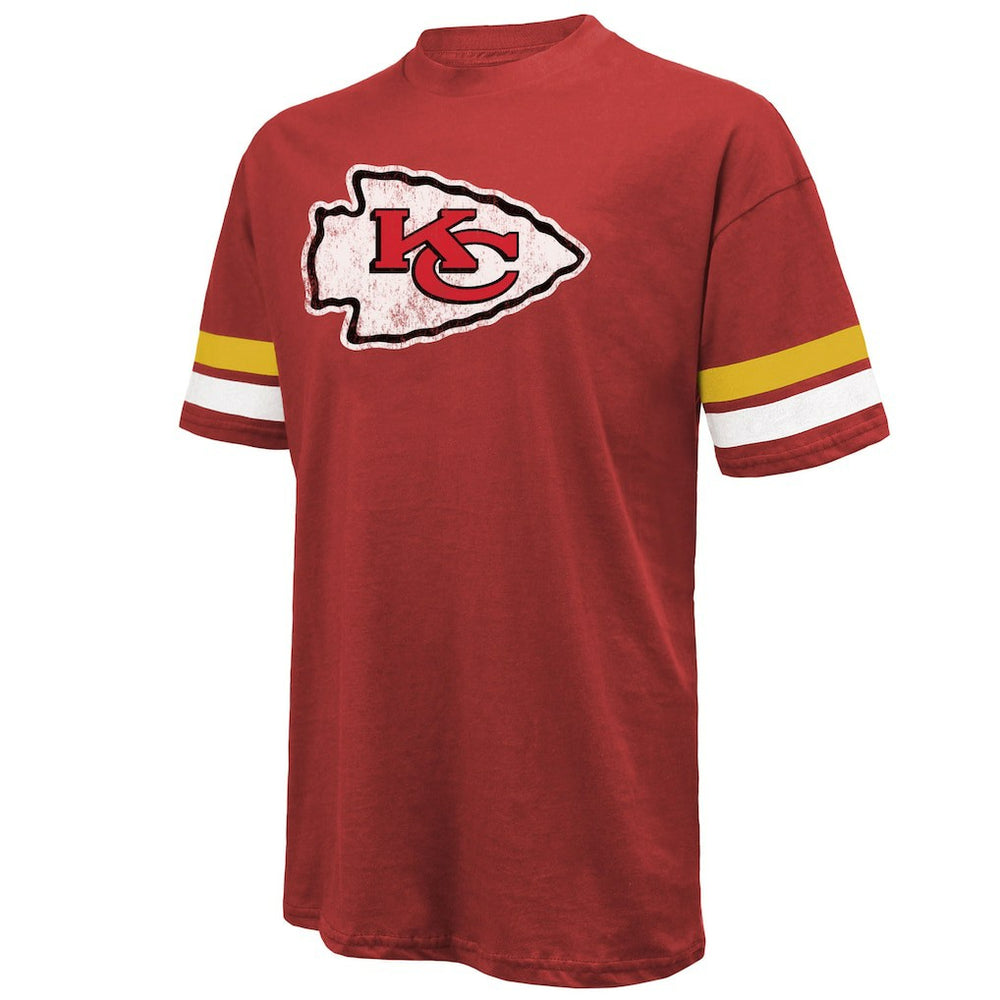Kansas City Chiefs Travis Kelce  Majestic Threads Name & Number Oversized Fit T-Shirt | NFL On sale