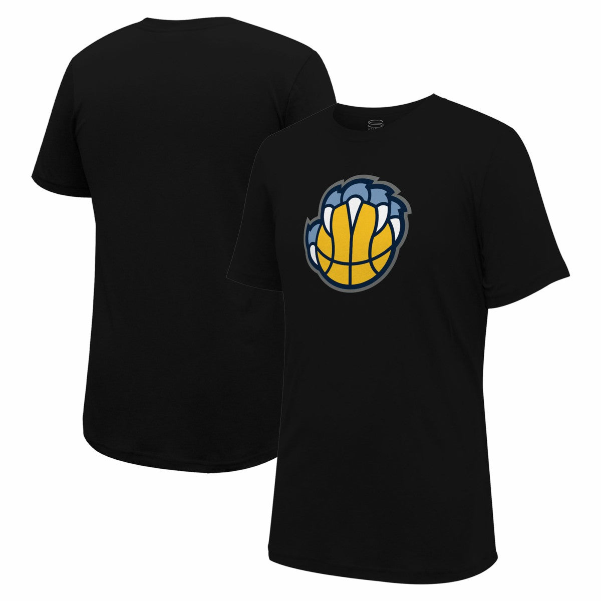 Black Memphis Grizzlies Stadium Essentials Unisex Primary Logo T-Shirt | NBA