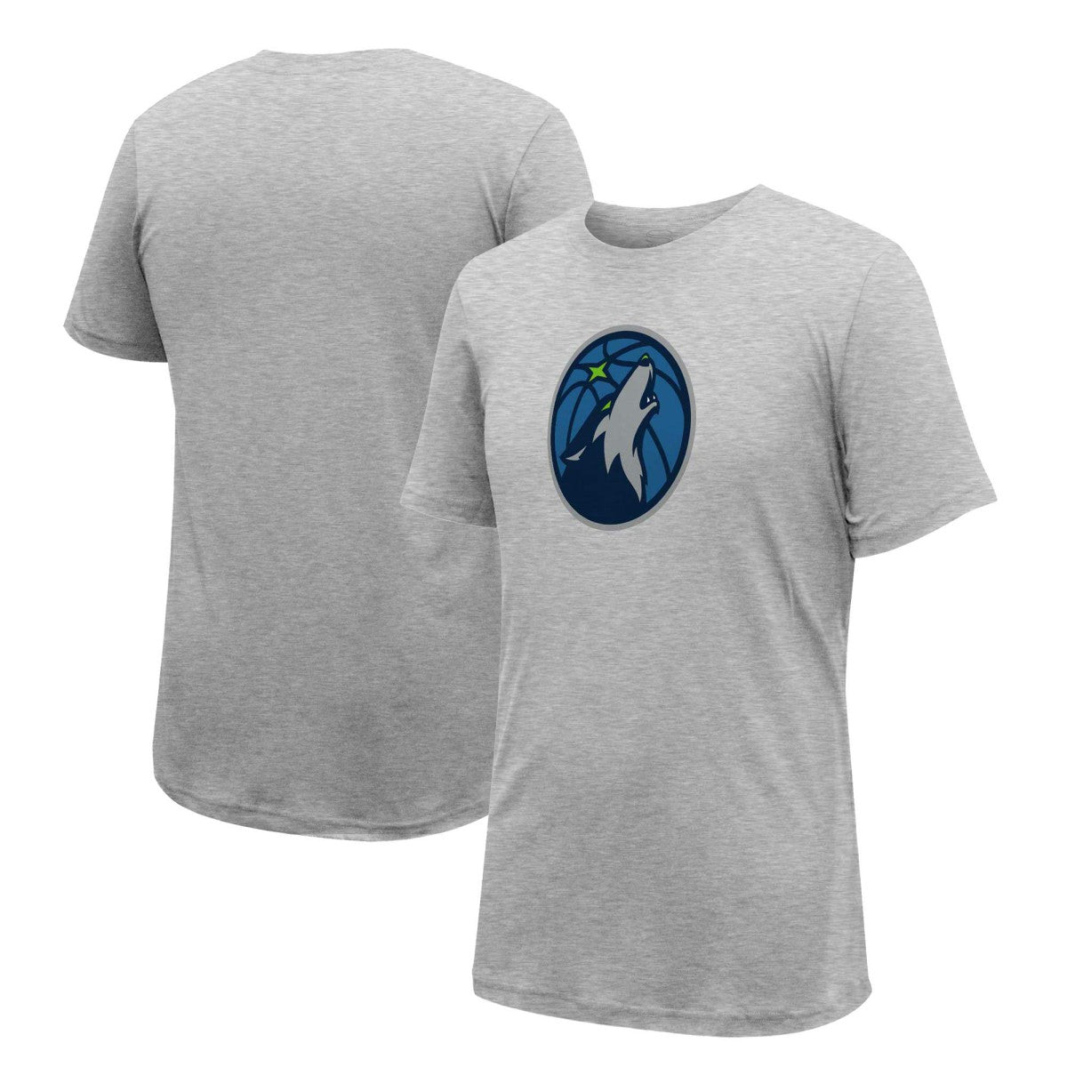 Gray Minnesota Timberwolves Stadium Essentials Unisex Primary Logo T-Shirt | NBA