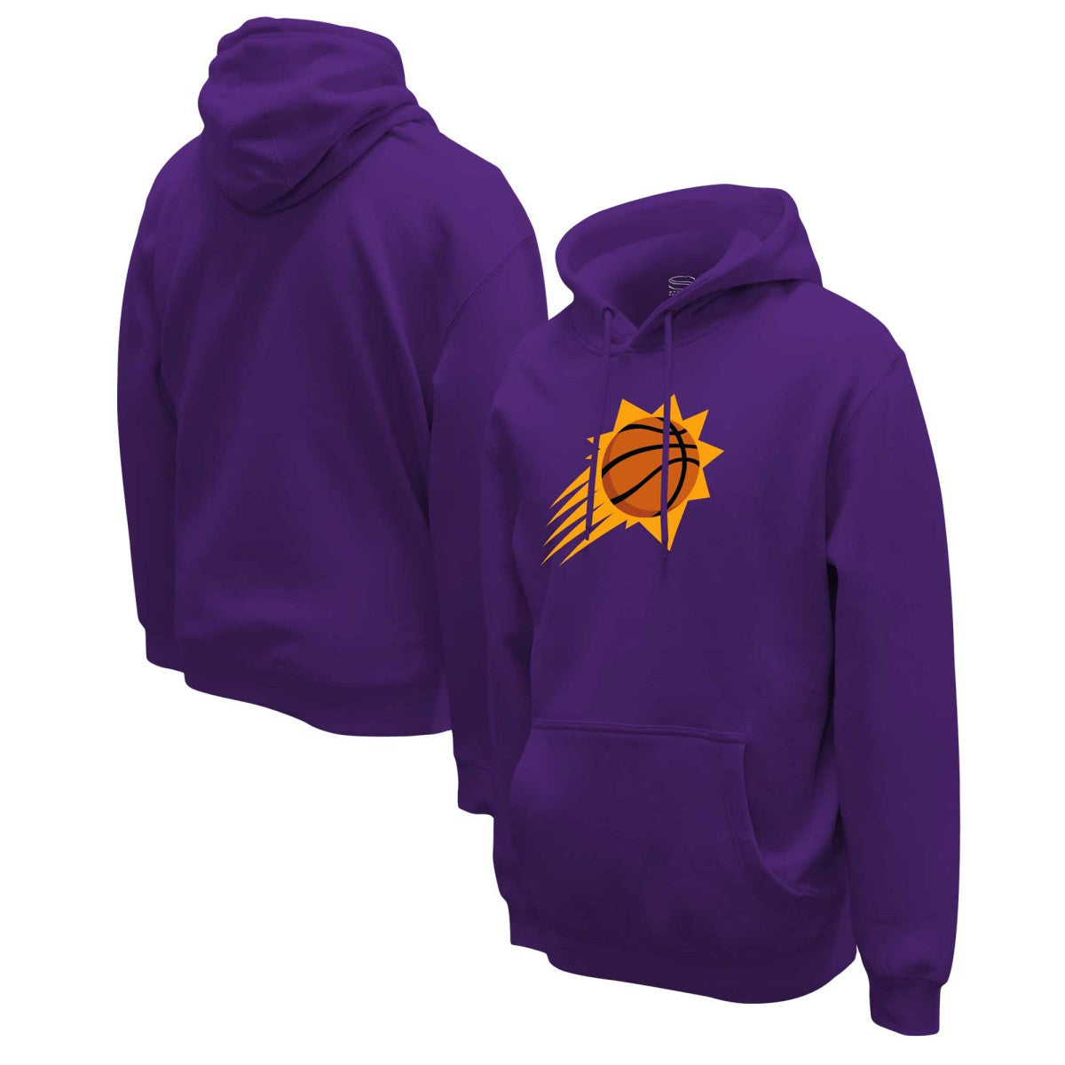Purple Phoenix Suns Stadium Essentials Unisex Primary Logo Pullover Hoodie | NBA