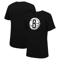 Black Brooklyn Nets Stadium Essentials Unisex Primary Logo T-Shirt | NBA
