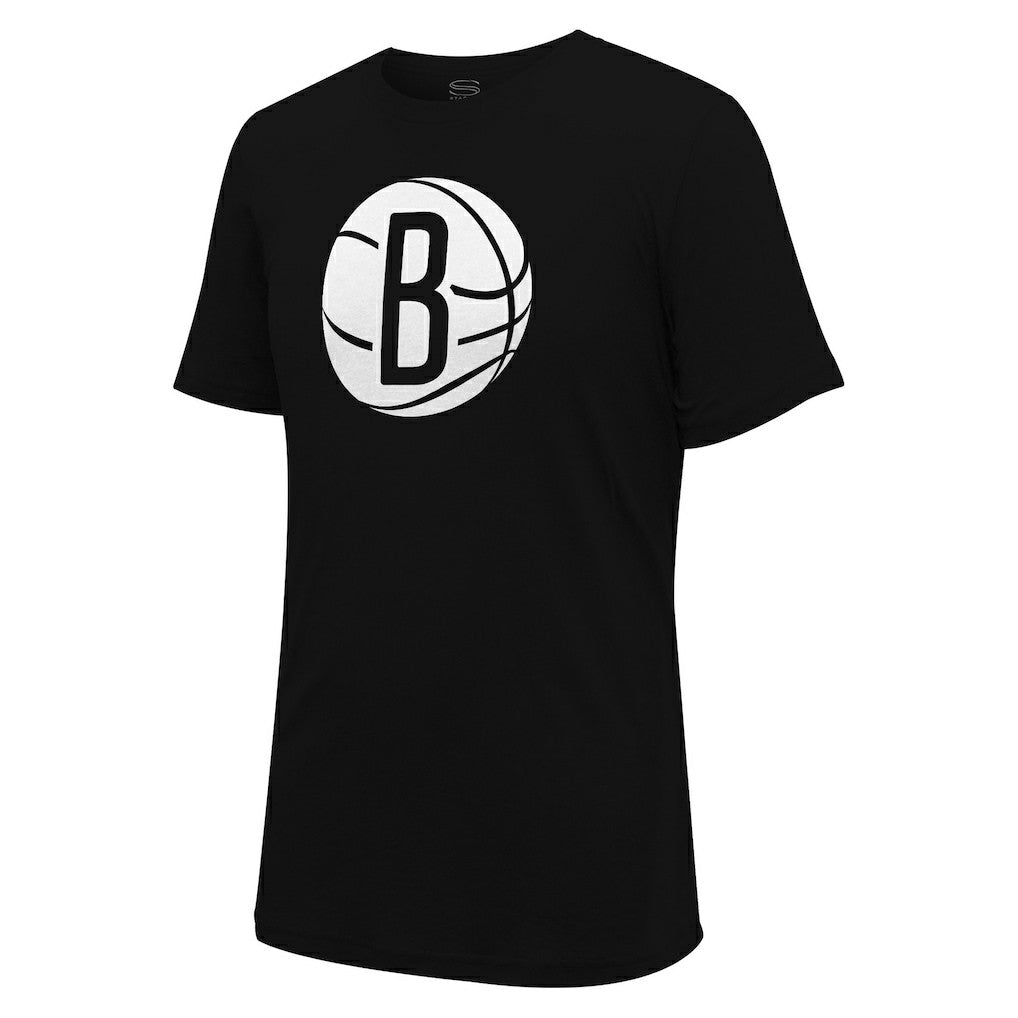 Black Brooklyn Nets Stadium Essentials Unisex Primary Logo T-Shirt | NBA