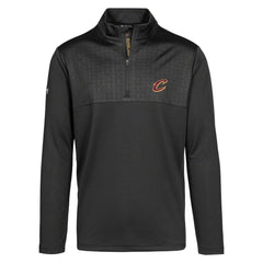 Black Cleveland Cavaliers Levelwear Truth Insignia Core Quarter-Zip Pullover Top sale | NBA