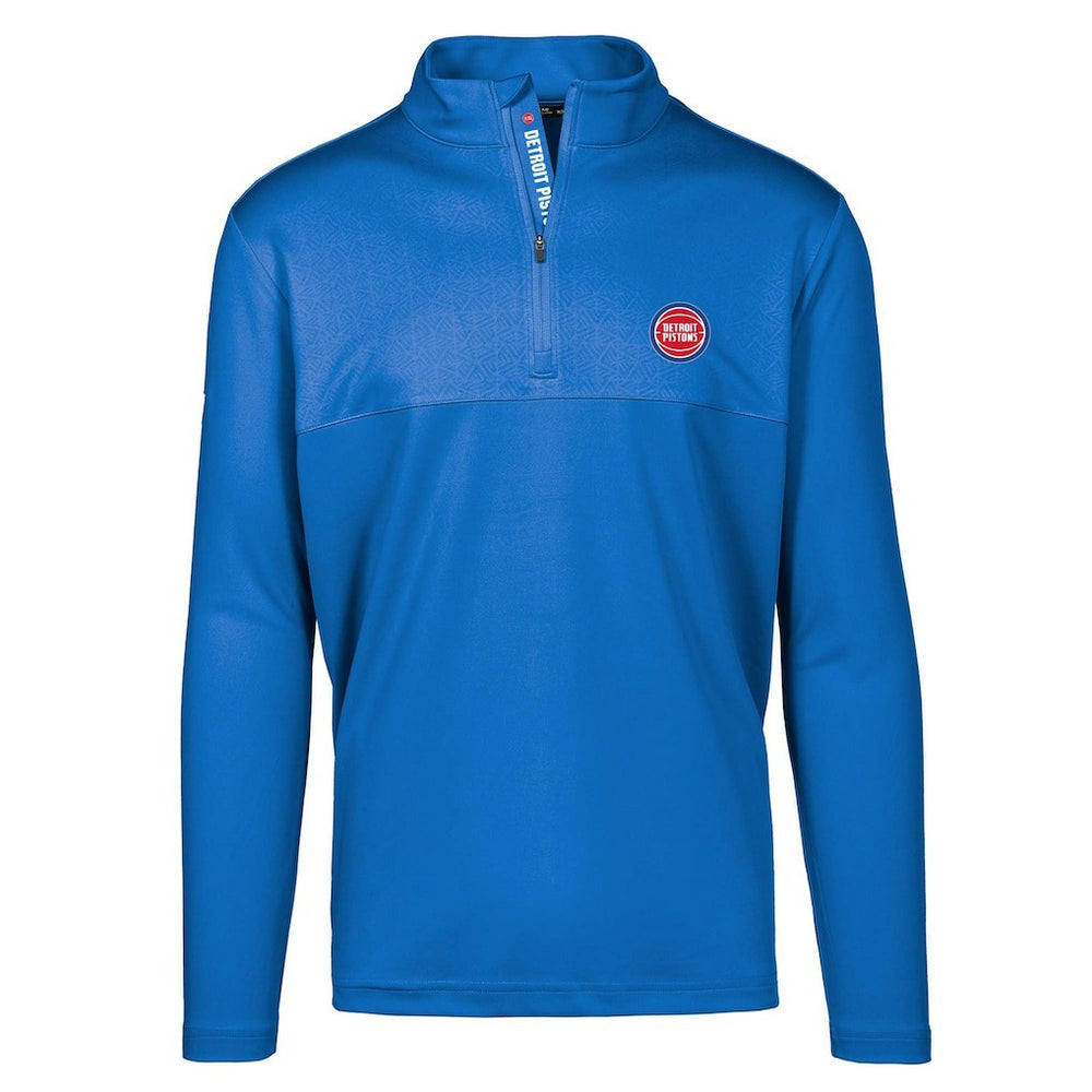 Blue Detroit Pistons Levelwear Truth Insignia Core Quarter-Zip Pullover Top sale | NBA