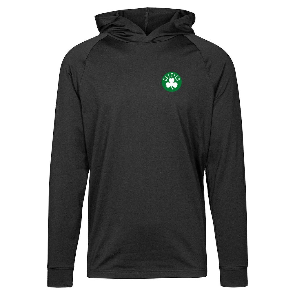 Black Boston Celtics Levelwear Dimension Insignia Core Pullover Hoodie | NBA