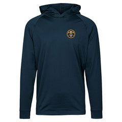 Navy Denver Nuggets Levelwear Dimension Insignia Core Pullover Hoodie sale | NBA