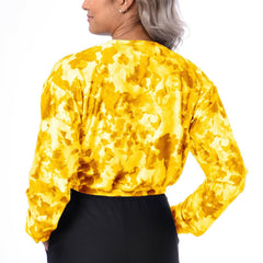 Pittsburgh Steelers Certo Women's Cropped Long Sleeve T-Shirt | NFL Near me