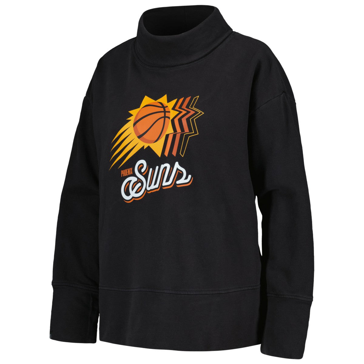 Black Phoenix Suns Levelwear Women's Sunset Pullover Sweatshirt | NBA
