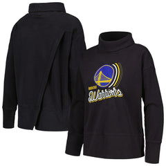Black Golden State Warriors Levelwear Women's Sunset Pullover Sweatshirt sale | NBA