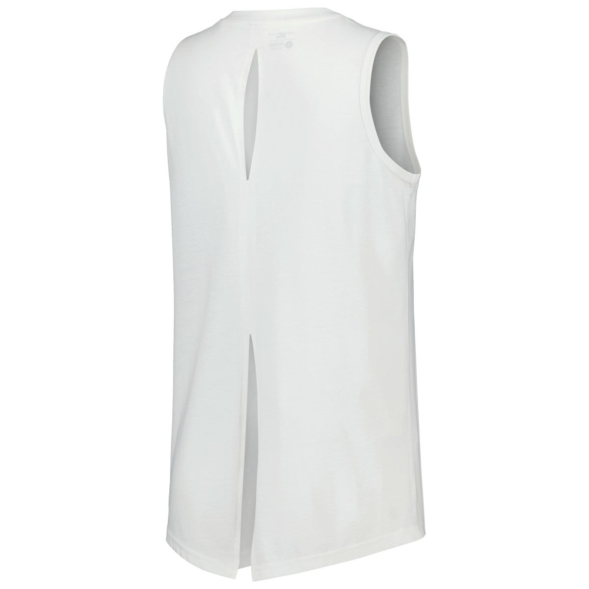 White Los Angeles Lakers Levelwear Women's Paisley Peekaboo Tank Top | NBA