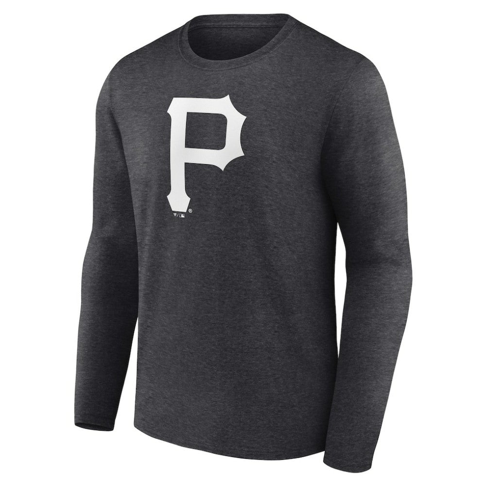 Pittsburgh Pirates Personalized Monochrome Name & Number Long Sleeve T-Shirt - MLB T-shirts