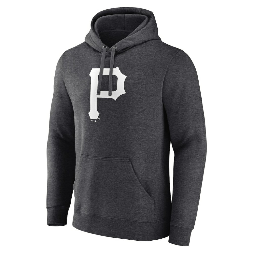 Pittsburgh Pirates Personalized Monochrome Name & Number Pullover Hoodie - MLB Hoodies