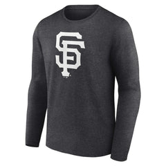 San Francisco Giants Personalized Monochrome Name & Number Long Sleeve T-Shirt - MLB T-shirts