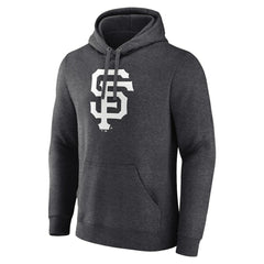 San Francisco Giants Personalized Monochrome Name & Number Pullover Hoodie - MLB Hoodies