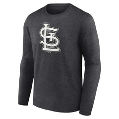 St. Louis Cardinals Personalized Monochrome Name & Number Long Sleeve T-Shirt - MLB T-shirts
