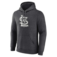 St. Louis Cardinals Personalized Monochrome Name & Number Pullover Hoodie - MLB Hoodies