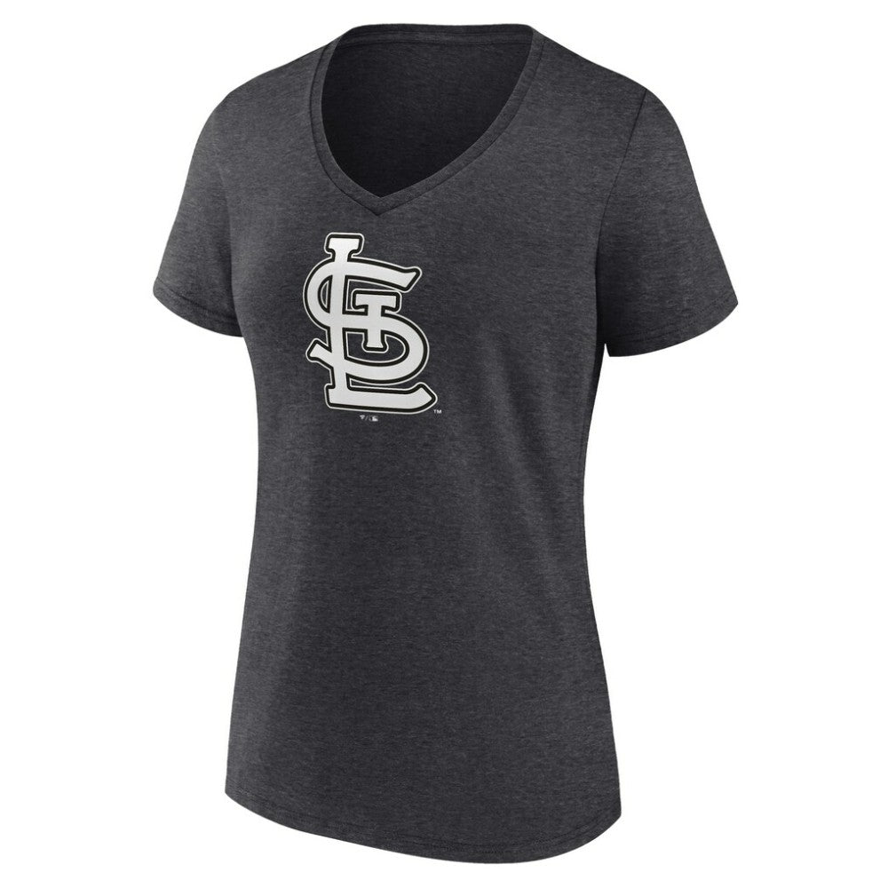 St. Louis Cardinals Women's Personalized Monochrome Name & Number V-Neck T-Shirt - MLB T-shirts