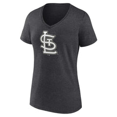 St. Louis Cardinals Women's Personalized Monochrome Name & Number V-Neck T-Shirt - MLB T-shirts