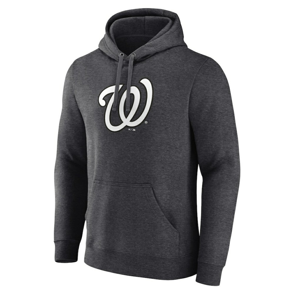 Washington Nationals Personalized Monochrome Name & Number Pullover Hoodie - MLB Hoodies
