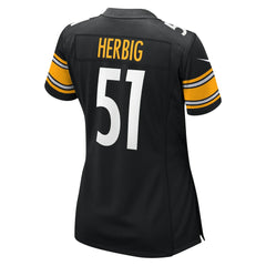 Pittsburgh Steelers Nick Herbig  Women's Game Jersey | NFL New