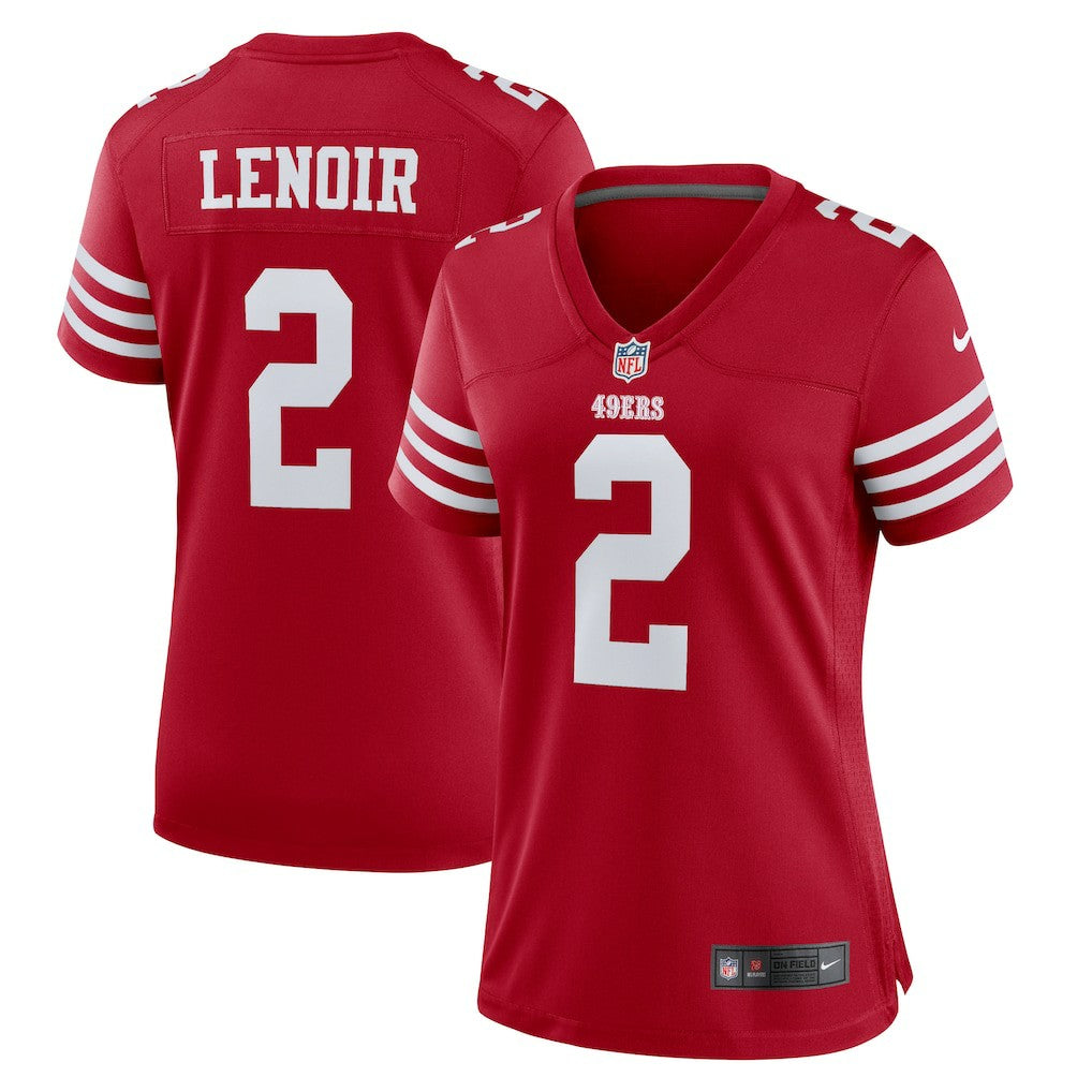 San Francisco 49ers Deommodore Lenoir  Women's Game Jersey | NFL On sale