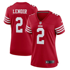 San Francisco 49ers Deommodore Lenoir  Women's Game Jersey | NFL On sale