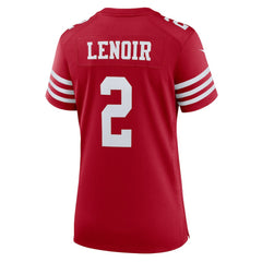 San Francisco 49ers Deommodore Lenoir  Women's Game Jersey | NFL On sale