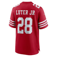 San Francisco 49ers Darrell Luter Jr.  Game Jersey | NFL Online
