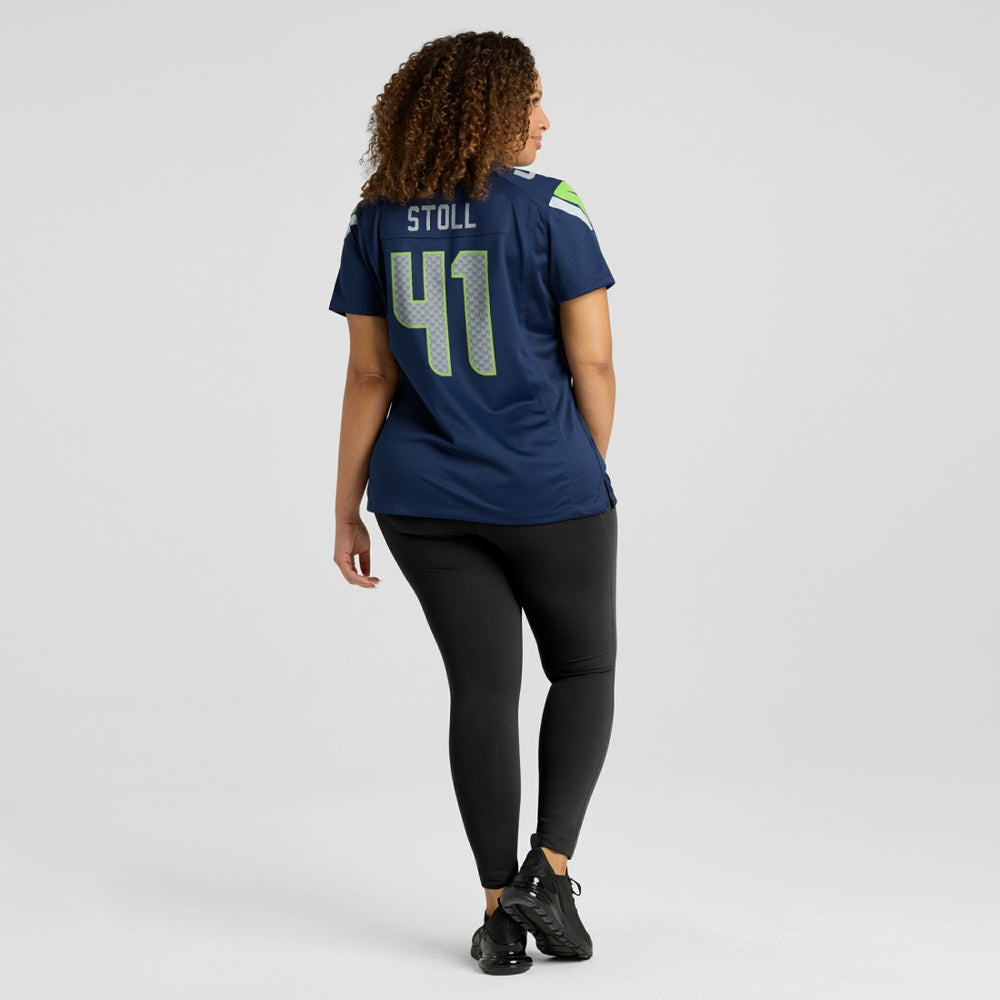 Seattle Seahawks Chris Stoll  Women's Team Game Jersey | NFL New