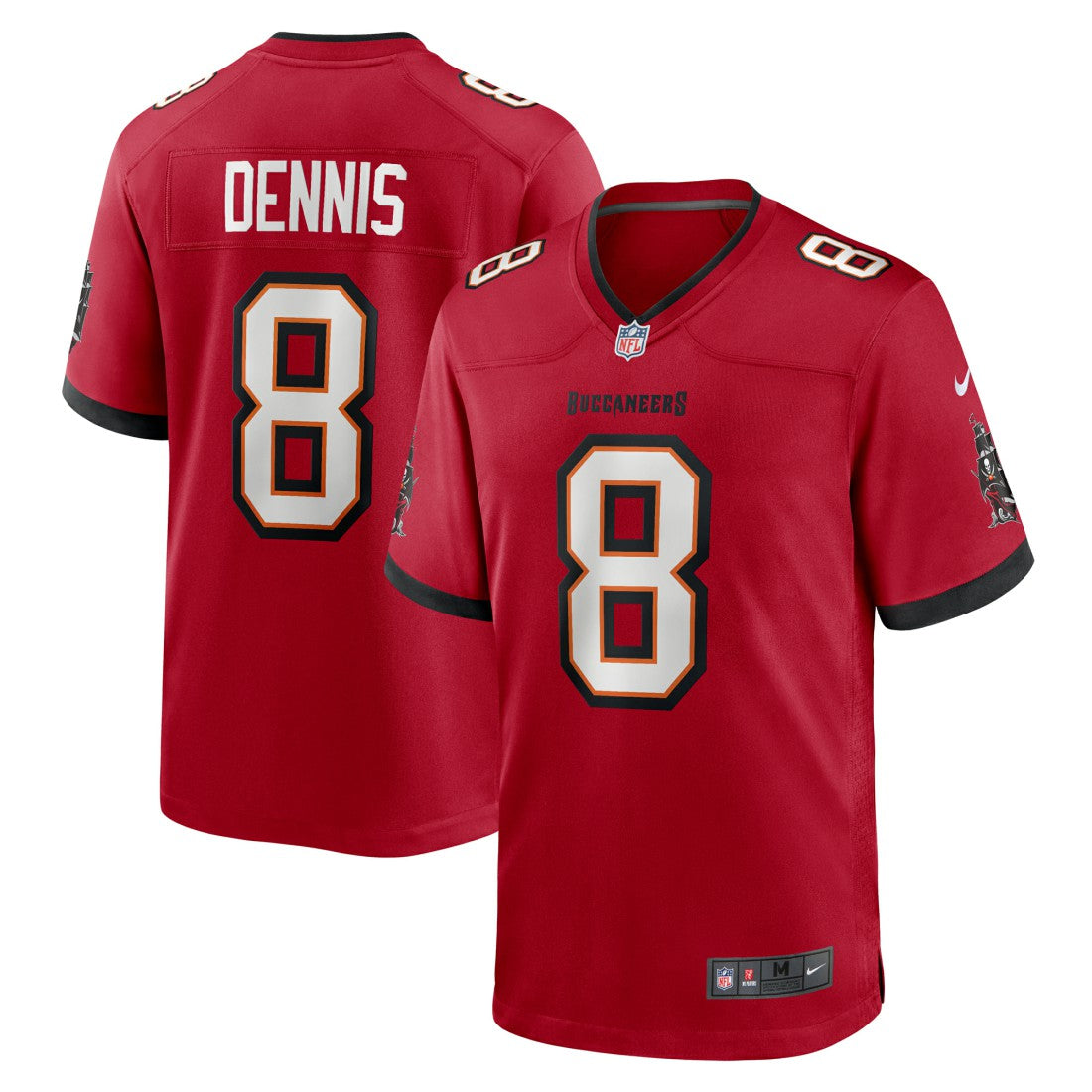 Tampa Bay Buccaneers SirVocea Dennis  Game Jersey | NFL Outlet