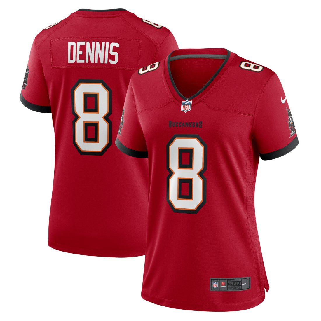 Tampa Bay Buccaneers SirVocea Dennis  Women's Game Jersey | NFL Outlet