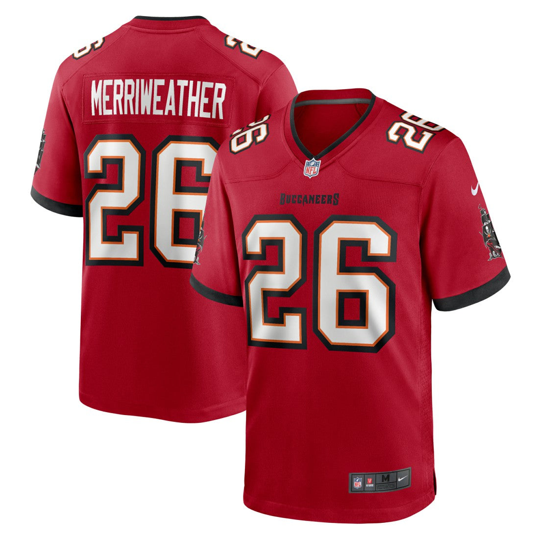 Tampa Bay Buccaneers Kaevon Merriweather  Game Jersey | NFL Sale