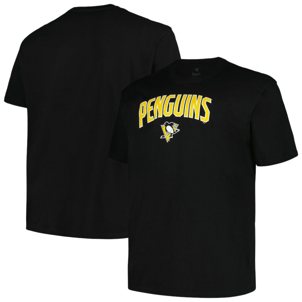 Pittsburgh Penguins Profile Big & Tall Arch Over Logo T-Shirt -  NHL T-shirts