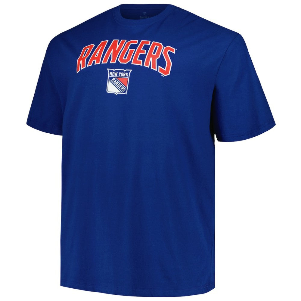 New York Rangers Profile Big & Tall Arch Over Logo T-Shirt -  NHL T-shirts