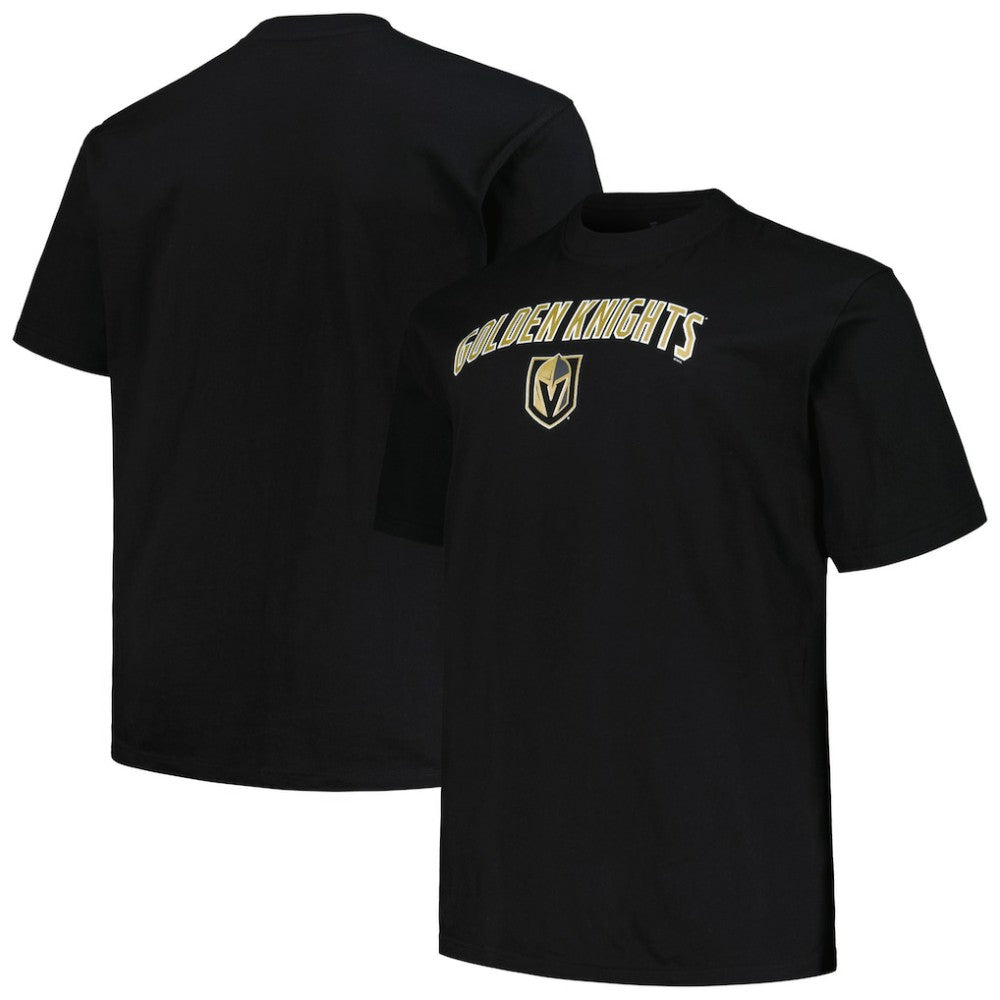 Vegas Golden Knights Profile Big & Tall Arch Over Logo T-Shirt -  NHL T-shirts