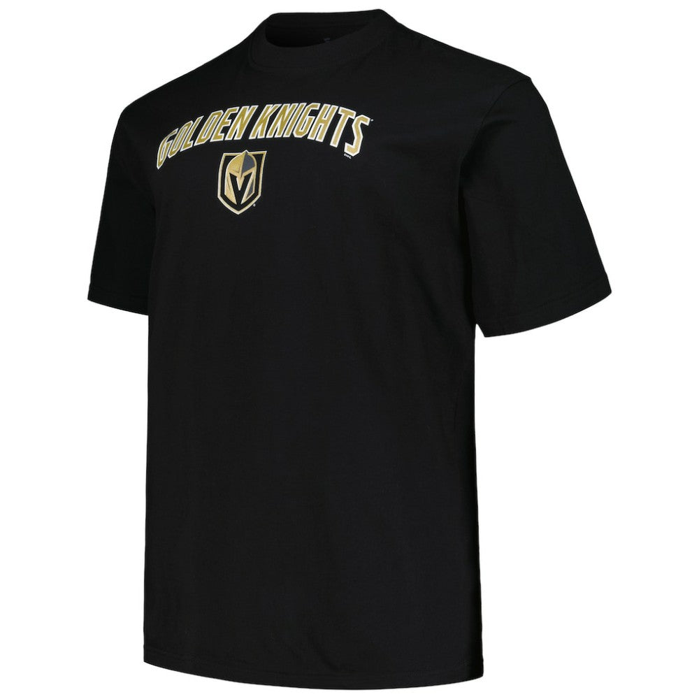 Vegas Golden Knights Profile Big & Tall Arch Over Logo T-Shirt -  NHL T-shirts