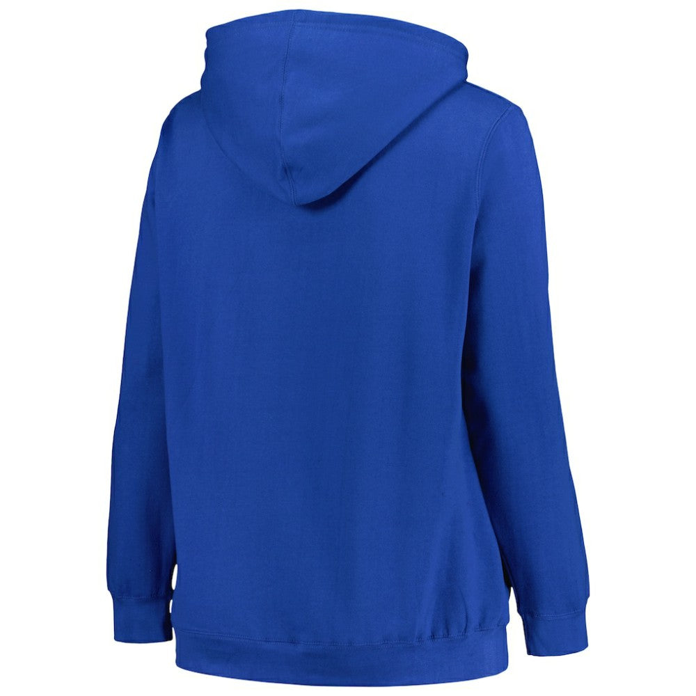 Tampa Bay Lightning Profile Women's Plus Size Arch Over Logo Pullover Hoodie -  NHL Hoodies