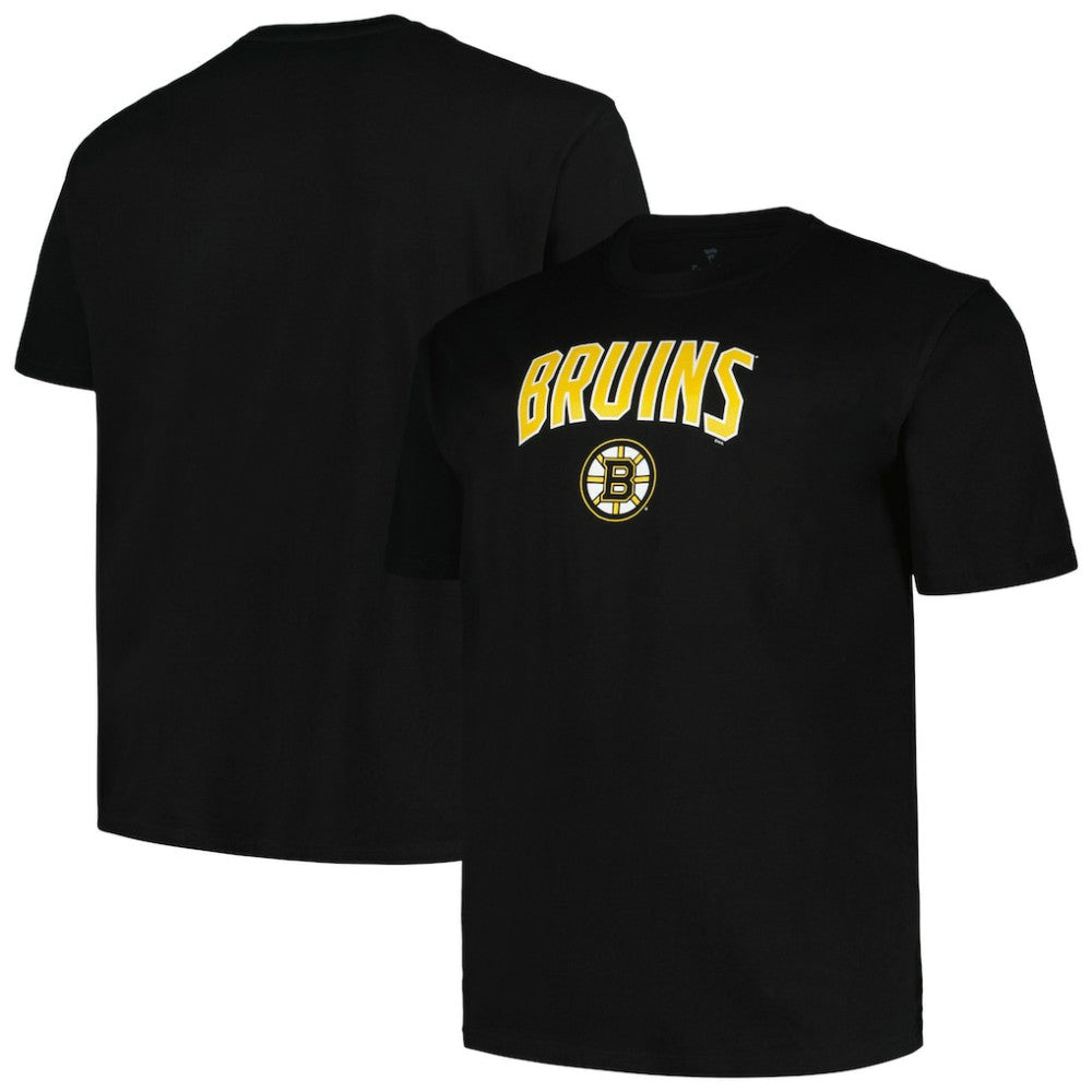 Boston Bruins Profile Big & Tall Arch Over Logo T-Shirt -  NHL T-shirts