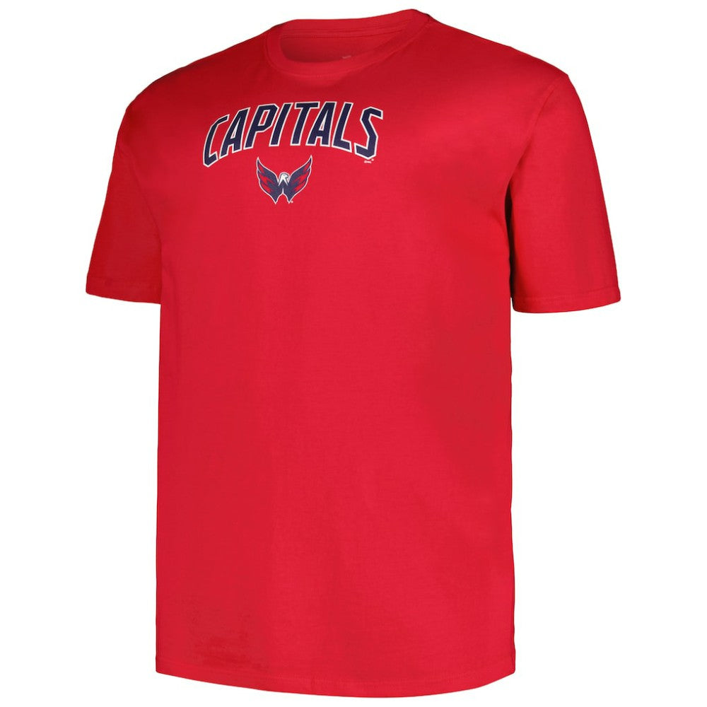 Washington Capitals Profile Big & Tall Arch Over Logo T-Shirt -  NHL T-shirts