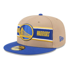 Tan/Royal Golden State Warriors 2024 NBA Draft 59FIFTY Fitted Hat sale | NBA