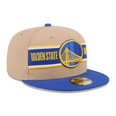 Tan/Royal Golden State Warriors 2024 NBA Draft 59FIFTY Fitted Hat sale | NBA