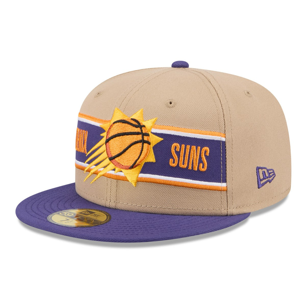 Tan/Purple Phoenix Suns 2024 NBA Draft 59FIFTY Fitted Hat | NBA