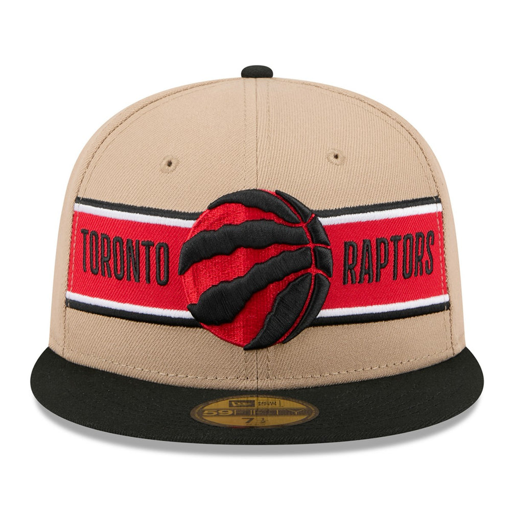 Tan/Black Toronto Raptors 2024 NBA Draft 59FIFTY Fitted Hat | NBA