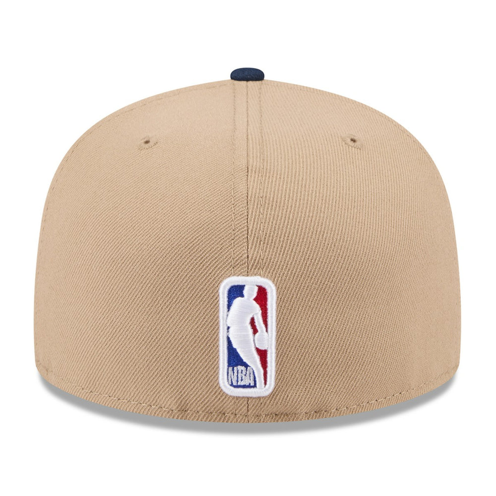 Tan/Navy Memphis Grizzlies 2024 NBA Draft 59FIFTY Fitted Hat | NBA