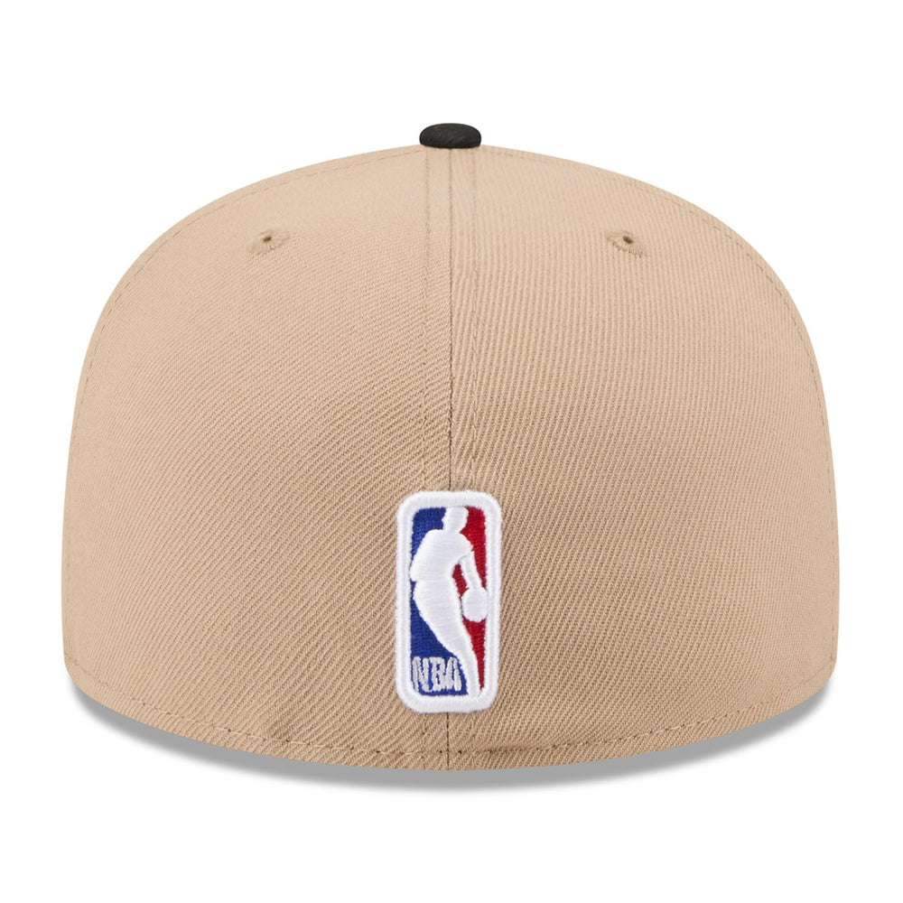 Tan/Black Miami Heat 2024 NBA Draft 59FIFTY Fitted Hat | NBA