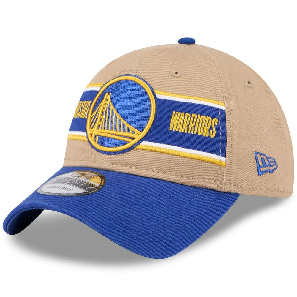 Tan/Royal Golden State Warriors 2024 NBA Draft 9TWENTY Adjustable Hat sale | NBA
