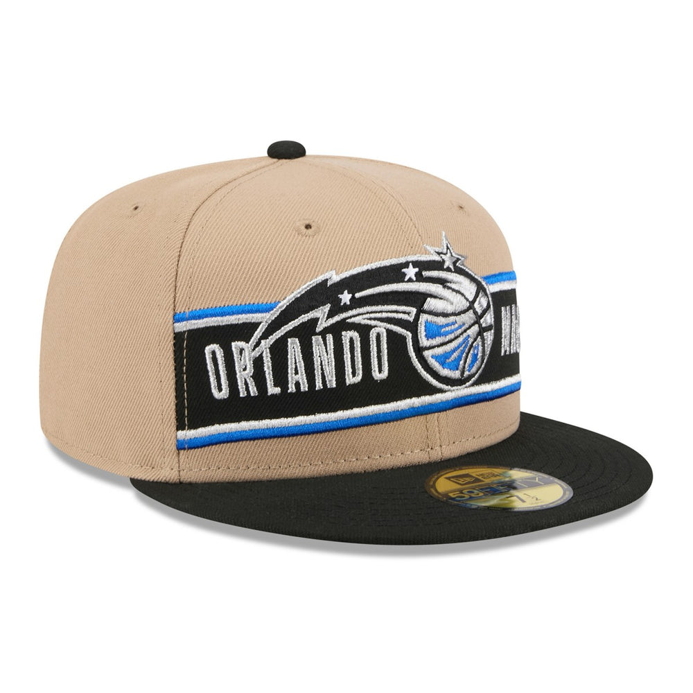 Tan/Black Orlando Magic 2024 NBA Draft 59FIFTY Fitted Hat | NBA